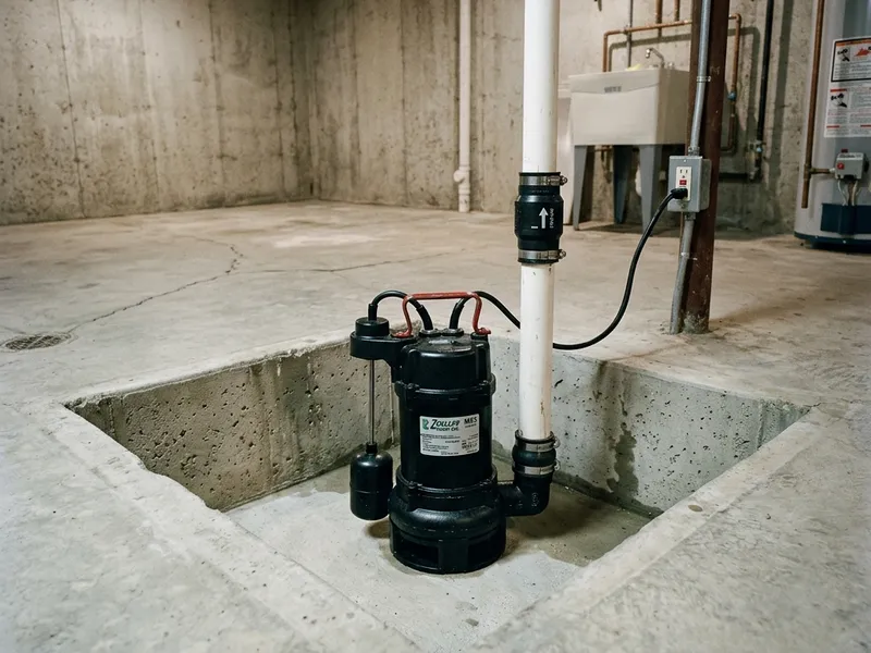 Sump Pump Installation Plumber in Oberon, ND